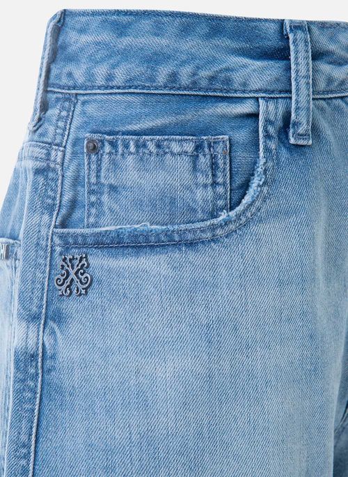 Bermuda Jeans Reta Caracas John John Feminina