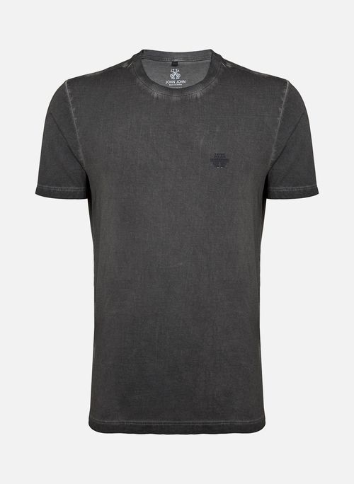 Camiseta Regular Fit Flame Transfer Dark John John Masculina