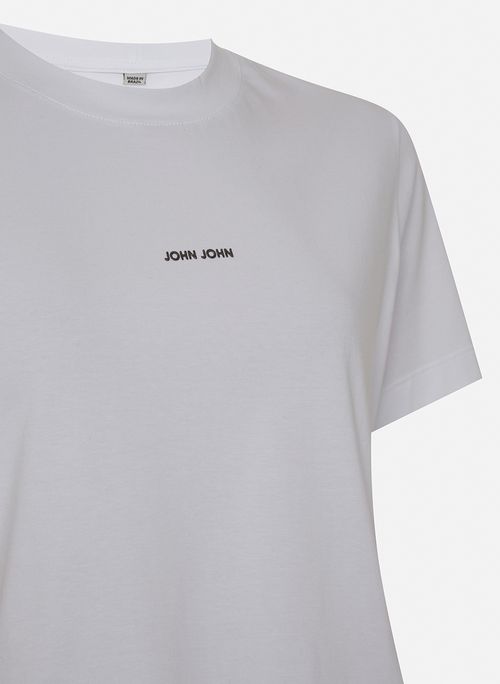 Camiseta Slim Bella White John John Feminina