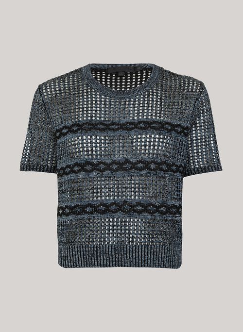 Blusa Cropped Sivan John John Feminina