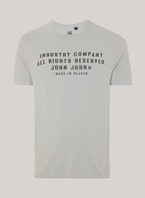 Camiseta Slim Fit Industry Co John John Masculina