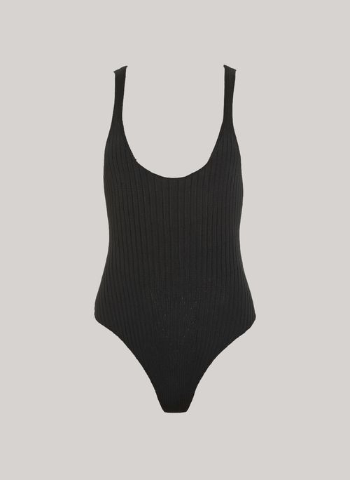 Body Justo Kinney Black John John Feminino