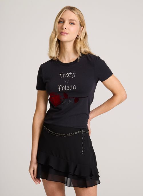 Camiseta Justa Poison But Tasty John John Feminina