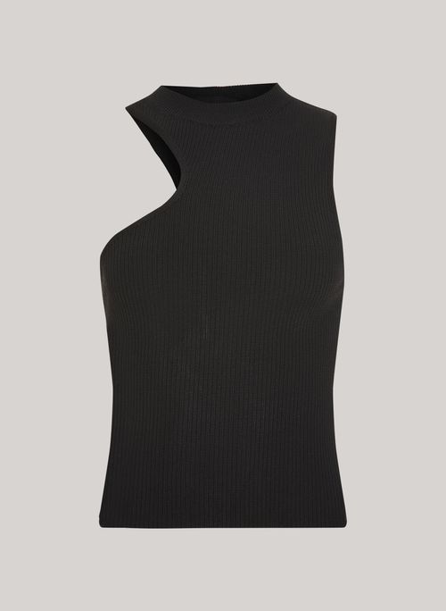 Top Justo Ariana Black John John Feminino