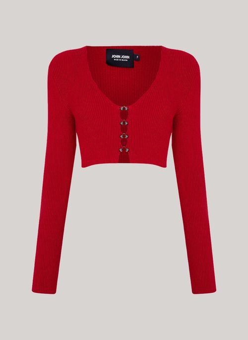Blusa Cropped Talby Redy John John Feminina