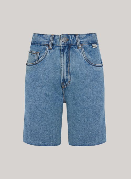 Bermuda Reta 90s Light Blue John John Feminina