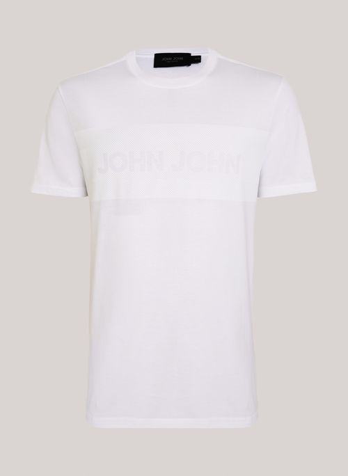Camiseta Pima Regular Fit Big John Line White John John Masculina