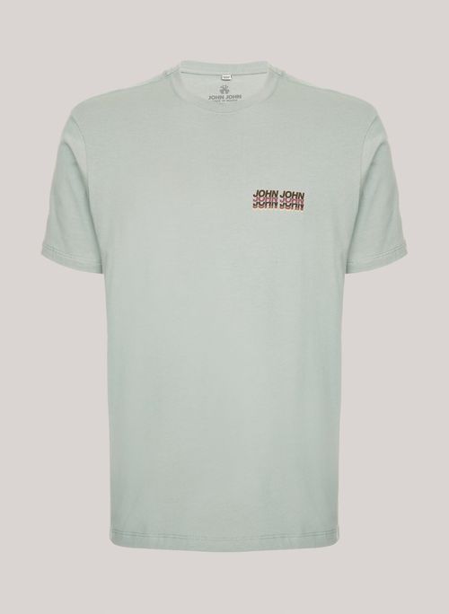 Camiseta Regular Fit Vintage Repeat John John Masculina
