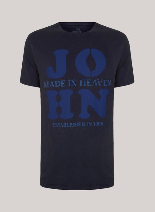 Camiseta Regular Fit John Fresh John John Masculina