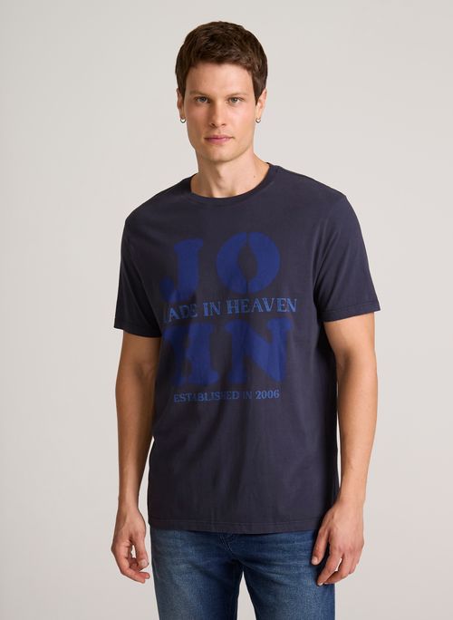 Camiseta Regular Fit John Fresh John John Masculina