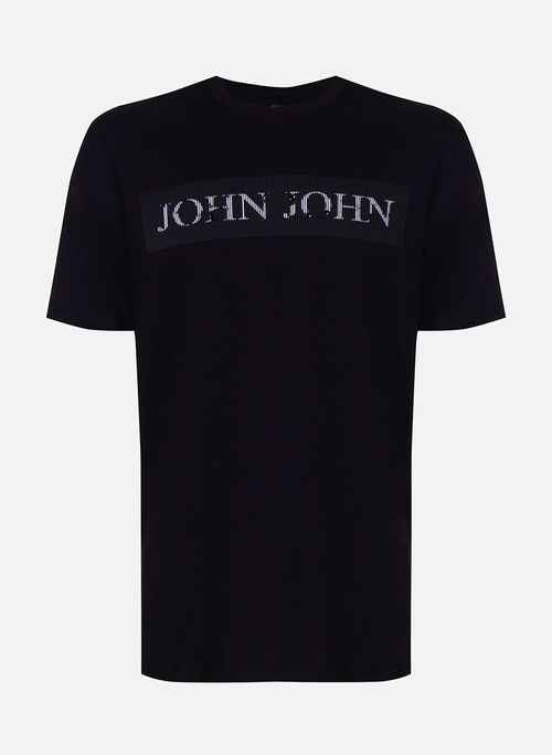 Camiseta Slim Fit John Spines John John Masculina