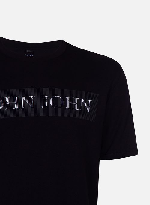 Camiseta Slim Fit John Spines John John Masculina
