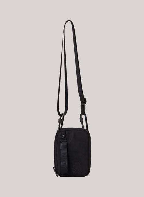 Shoulder Bag Luke Black John John Masculina