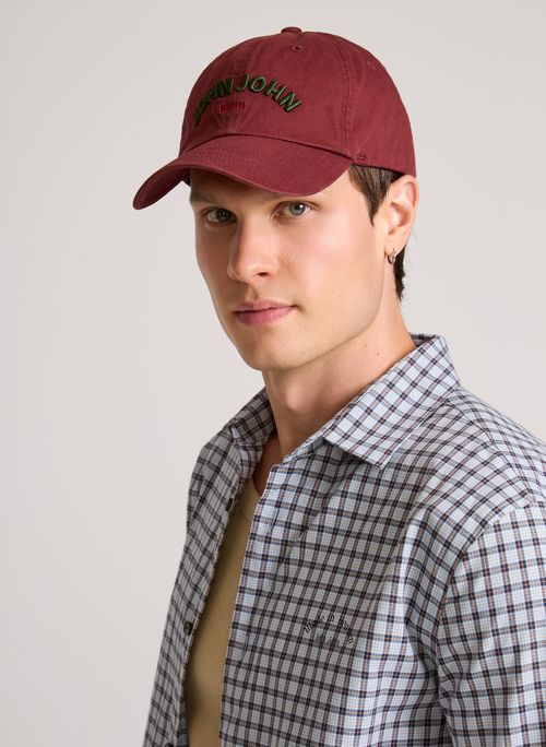 Boné Gabe Dark Wine John John Masculino