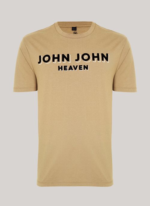 Camiseta Regular Fit Out Of John John Masculina