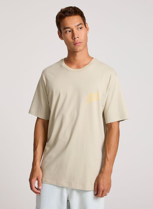 Camiseta Relaxed Fit John Underlined John John Feminina