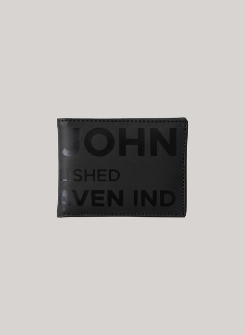 Carteira Leon Black John John Masculina