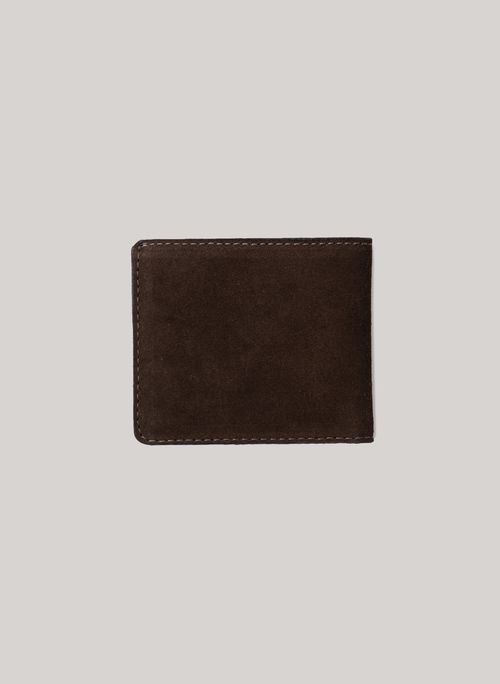 Carteira Suede Coffe John John Masculina
