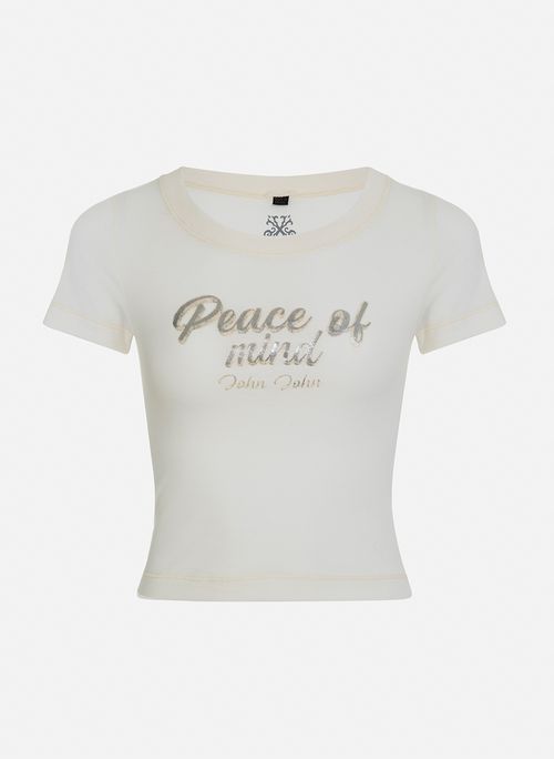 Camiseta Justa Peace Of Mind John John Feminina