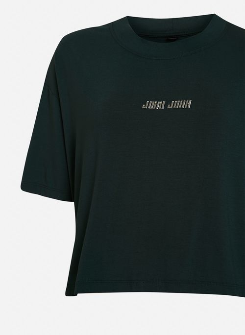 Camiseta Ampla Touch Visco John John Feminina