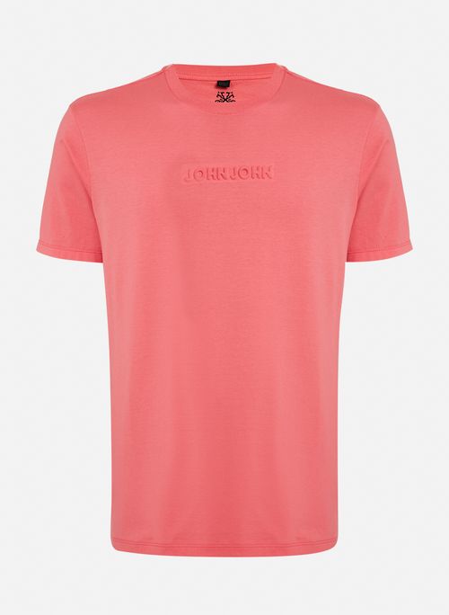 Camiseta Regular Fit Embossed Corel John John Masculina