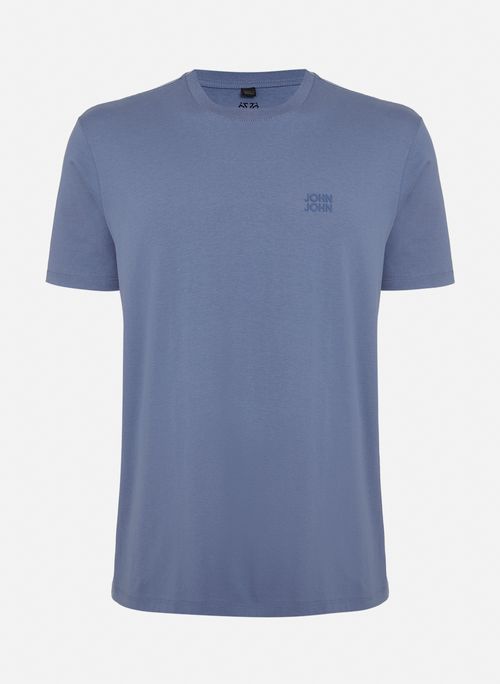 Camiseta Regular Fit New Transfer Azul John John Masculina