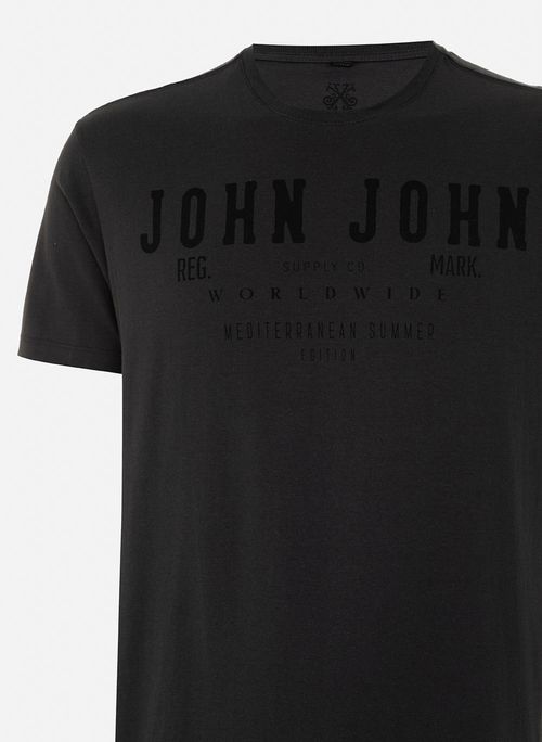 Camiseta Slim Fit Worldwide Sun John John  Masculina