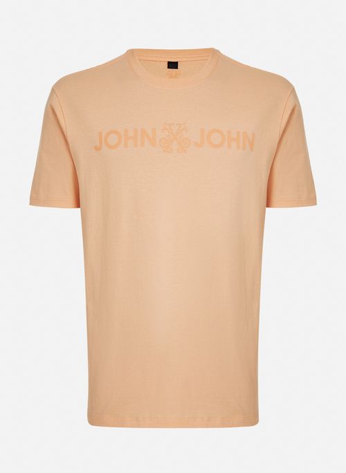 Camiseta Regular Fit John John Laranja Médio John John Masculina