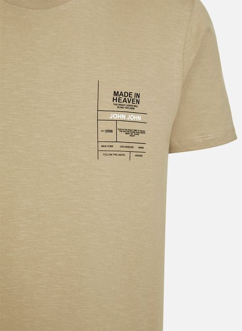 Camiseta Regular Fit Midnight Feel John John Masculina
