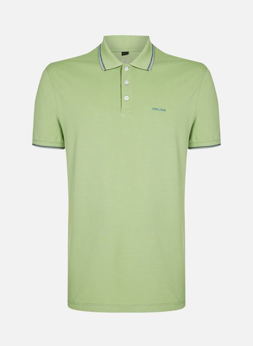 Polo Regular Fit 2 Lines Verde John John Masculina