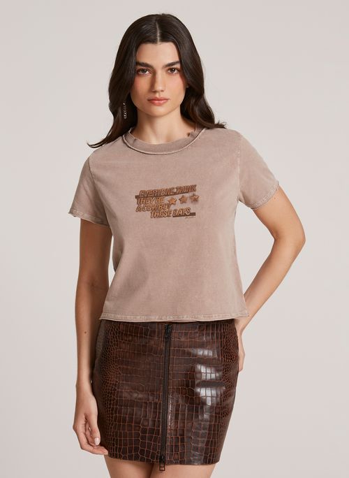 Camiseta Reta Everyone Think John John Feminina