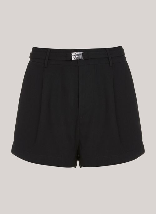 Shorts Reto Wiggle Black John John Feminino