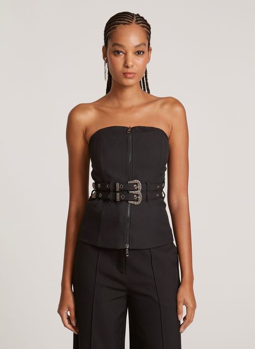 Top Justo Buckle Up John John Feminino