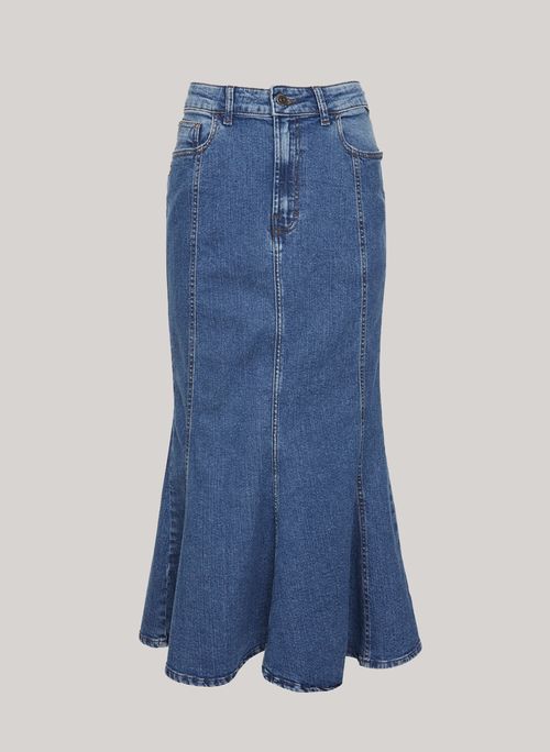 Saia Jeans Fashion Wyoming John John Feminina