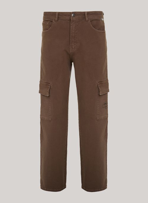 Calça Straight Casper Brown John John Masculina
