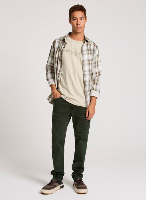 Calça Jogging Slim Dark Green John John Mascullina