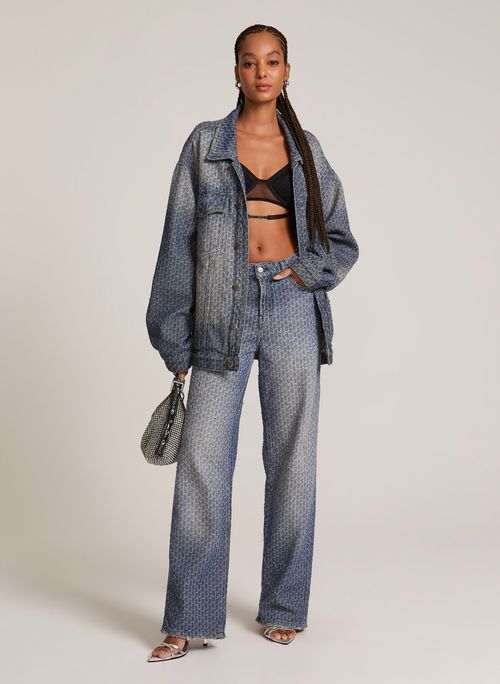 Calça Jeans Relaxed Fit Destroyed John John Feminina