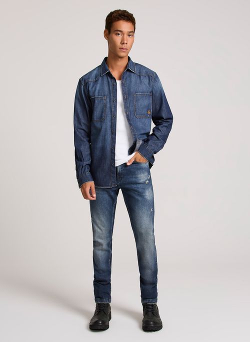 Calça Jeans Skinny Bucareste John John Masculina