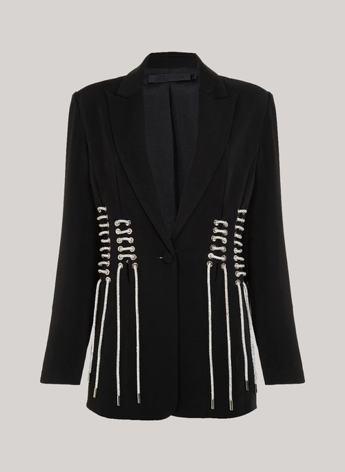 Blazer Alfaiataria Lace Dazzle John John Feminino
