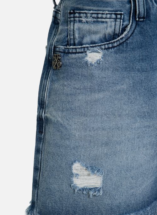Bermuda Jeans GirlFriend Creta John John Feminina