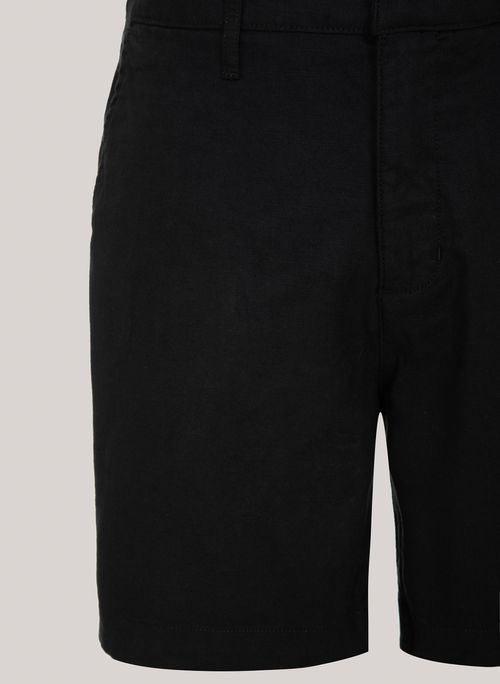 Bermuda Reta Cotton Black John John Masculina