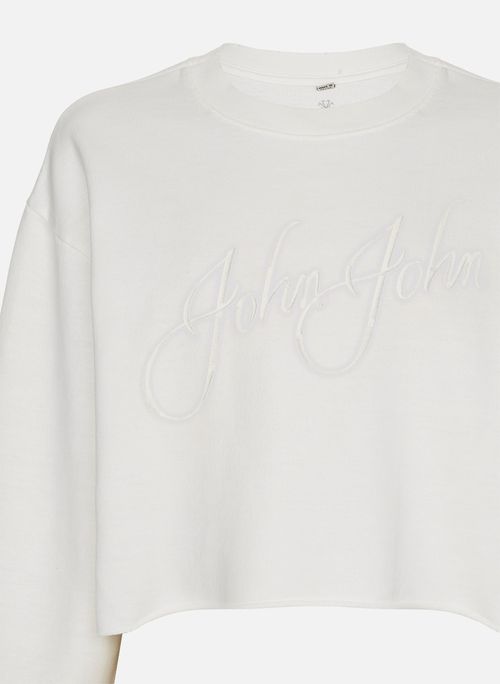Casaco Cropped Moletom Special John John Feminino