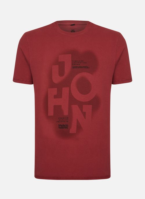 Camiseta Regular Fit Timeless Brand John John Masculina