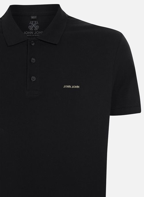 Polo Regular Fit New Simple Basic PT John John Masculina