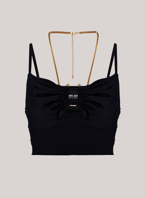 Top Cropped Party Carnaval John John Feminino