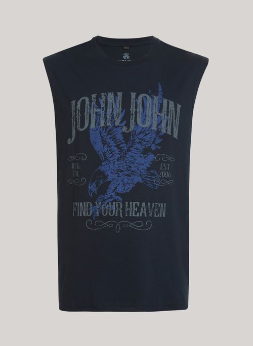 Regata Relaxed Fit Eagle Find Azul John John Masculina
