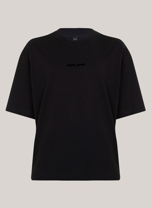 Camiseta Oversized 3 Sides John John Feminina