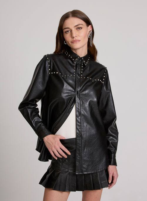Camisa Oversized Frisk John John Feminina