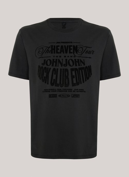 Camiseta Relaxed Fit Rock Club Edition John John Masculina