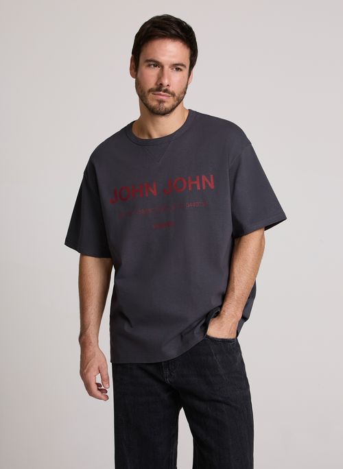 Camiseta Box Coordinates John John Masculina